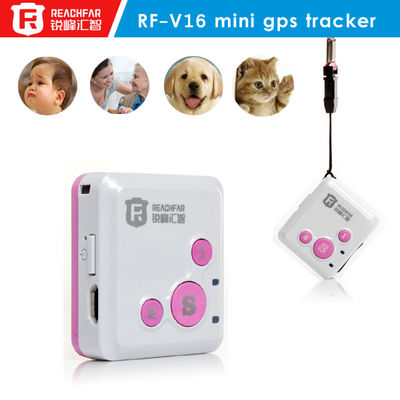 Mini gps tracker for kids/old people bracelet reachfar rf-v16