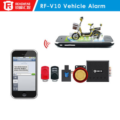 Cell phone sim card gps tracker software and alarm for electri bicyclerf-v12+