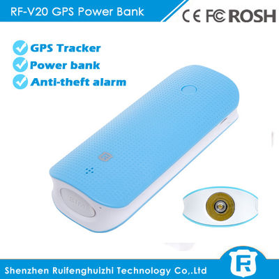 4500mAh long battery life hidden anti-lost spy gps tracker power bank
