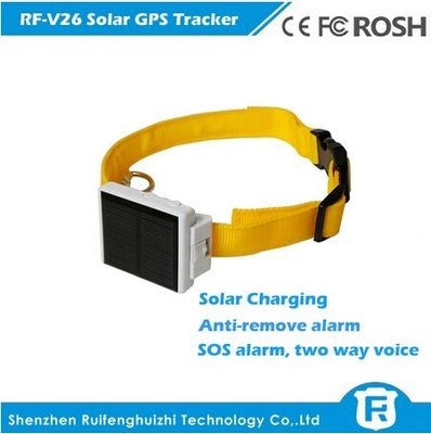 Best price pet solar power cow gps tracker for cattle solar chargeable rf-v26