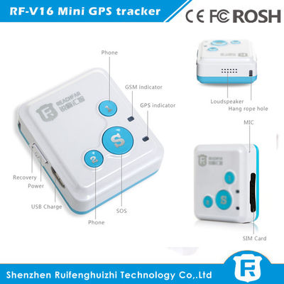 Reachfar rf-v16 mini personal gps tracker kids with big sos panic button