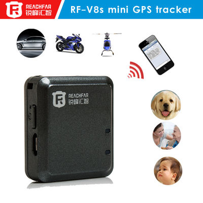 SIM card vehicle portable gps tracker with vibration sensor alarm reachfar RF-V8