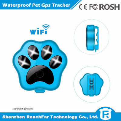 IP66 waterproof pet device made in china gps tracker manufacturer with wifi anti-lost