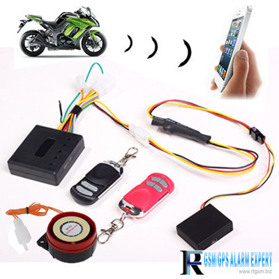 SIM card motorcycle alarm ,RF GSM Vehicles Tracker / Locator and Alarm , Quad band(RF-V10)