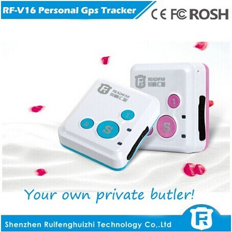 2016 cheap mini kids child gps tracker bracelet with sos panic button reachfar rf-v16