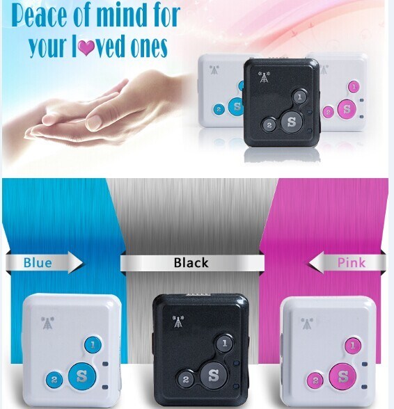 Spy mini realtime gsm gprs tracker sos button elderly cell phone reachfar rf-v18