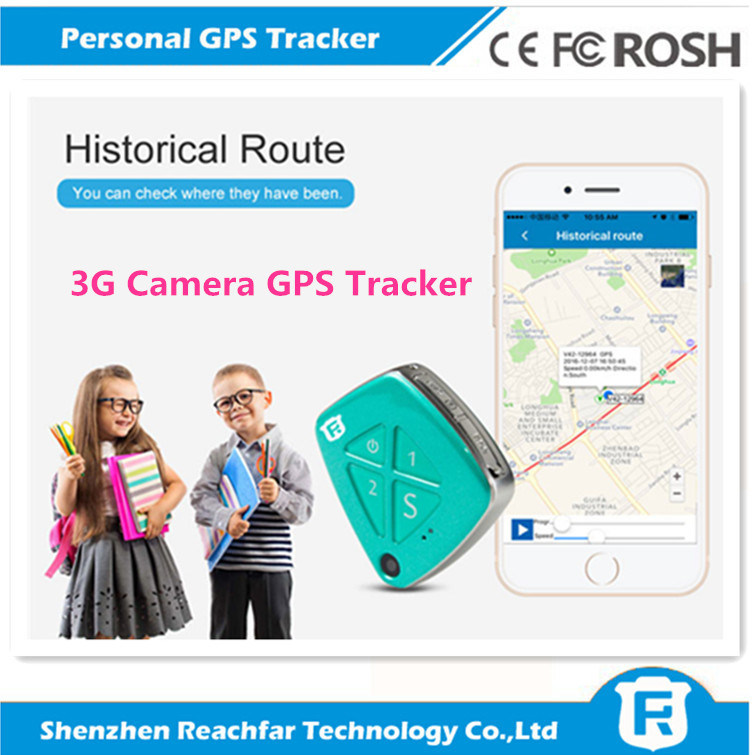 newly released 3G gps tracker with fall alarm camera sos panic call and free app web platform real time tracking